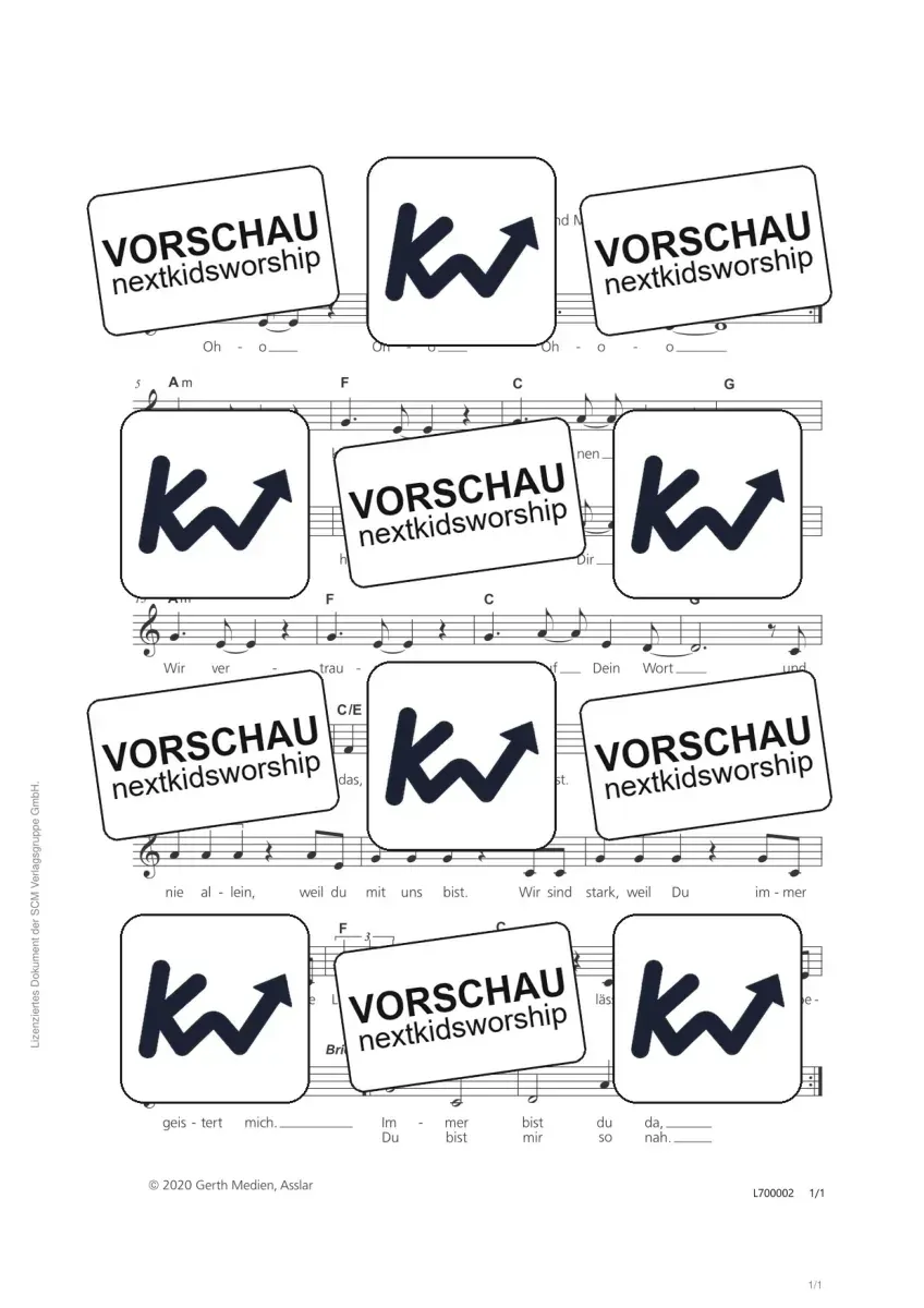 Cover Nie allein