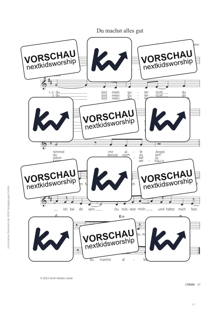 Cover Du machst alles gut