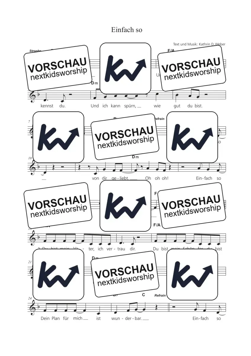 Cover „Einfach so“